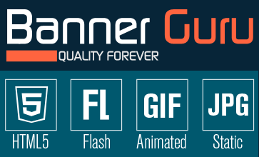 Animated GIF banner ad design